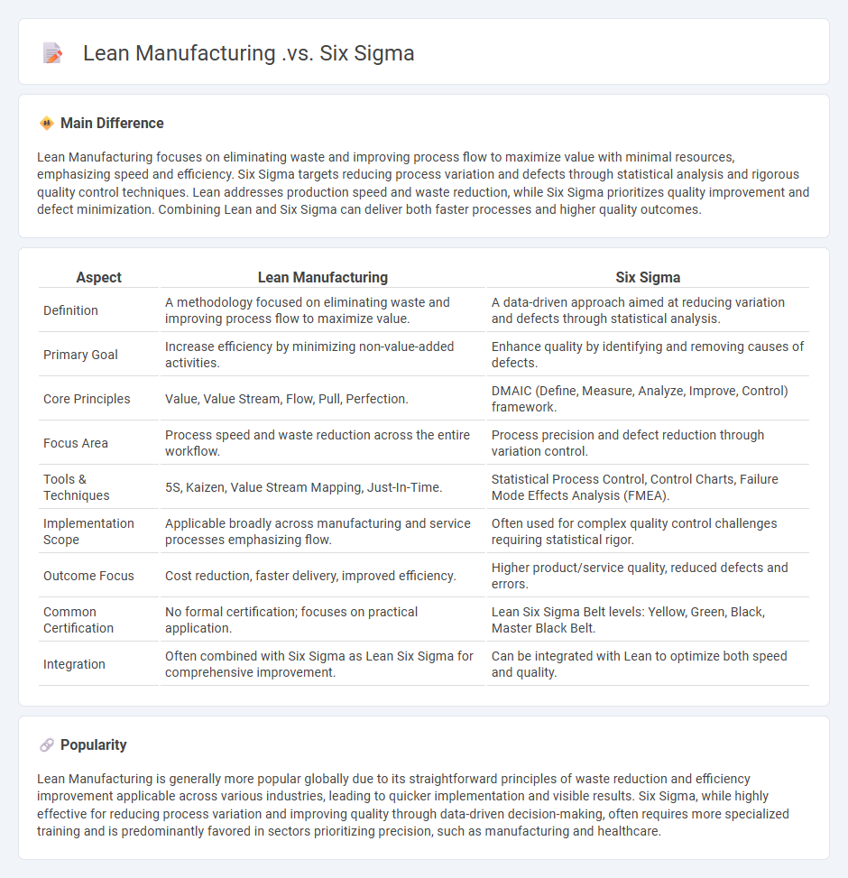 Lean Manufacturing vs Six Sigma: Understanding the Key Differences and Business Benefits