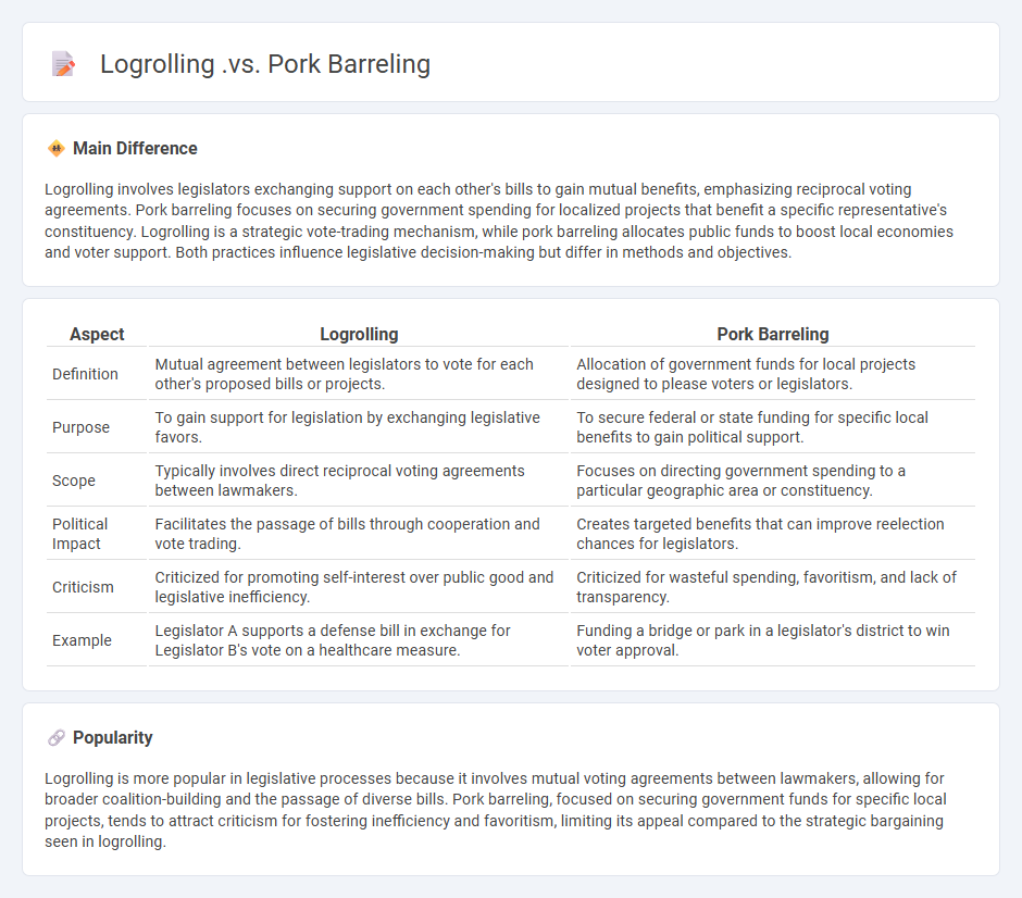 The Difference Between Logrolling vs Pork Barreling in Politics - How They Influence Legislative Decisions