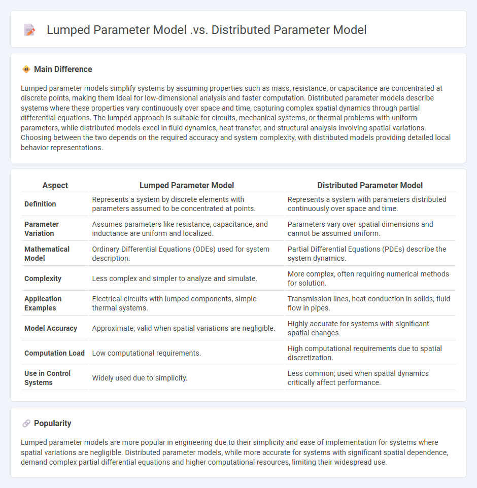Lumped Parameter Model vs Distributed Parameter Model in Engineering - Key Differences and Applications
