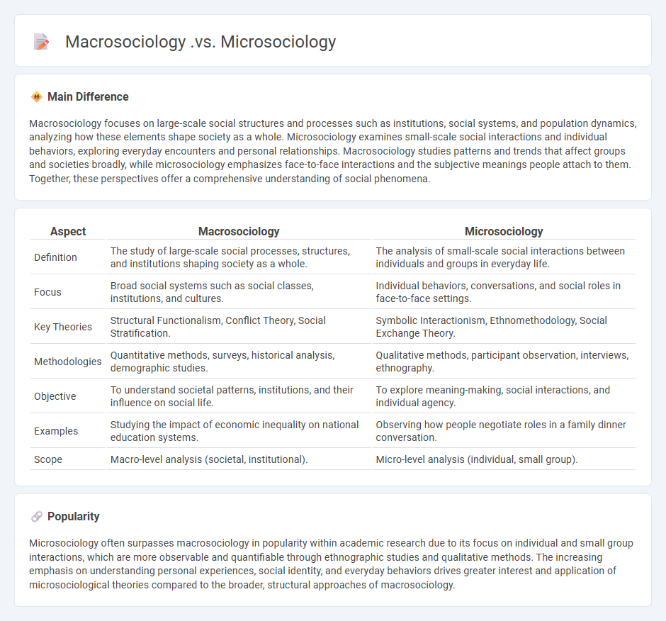 The Difference Between Macrosociology vs Microsociology - Choosing the Right Approach in Sociology