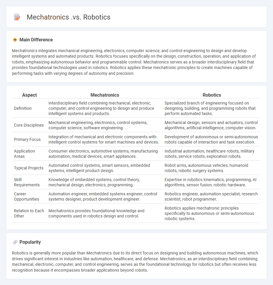 Mechatronics vs Robotics Engineering - Understanding the Key Differences and Career Paths