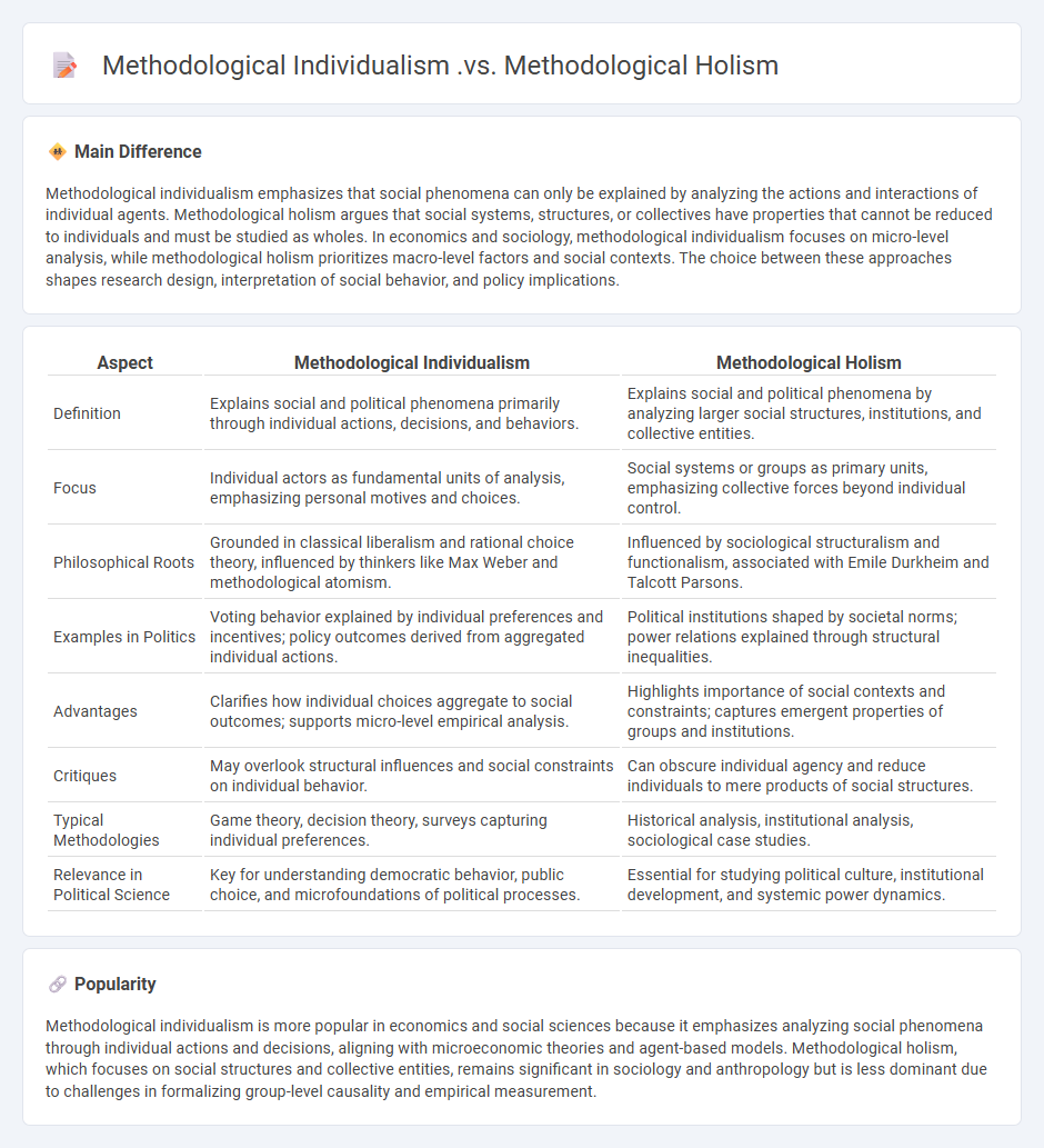 Methodological Individualism vs Methodological Holism in Politics - Understanding the Analytical Approaches