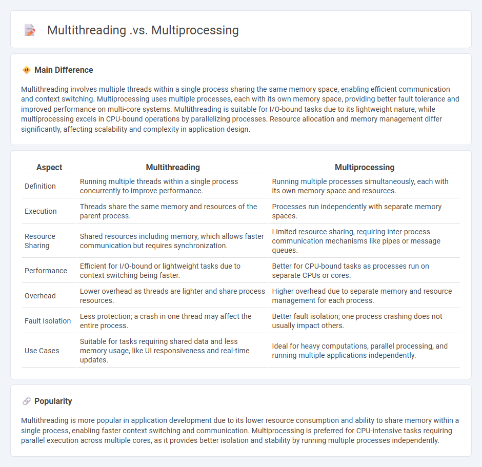 Multithreading vs Multiprocessing in Computing: Key Differences and When to Use Each