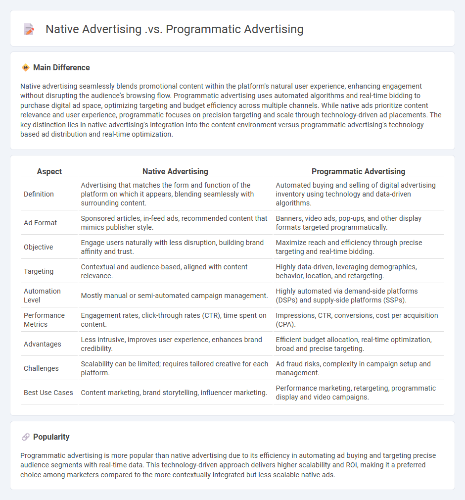 Native Advertising vs Programmatic Advertising - Understanding the Key Differences and Choosing the Right Approach