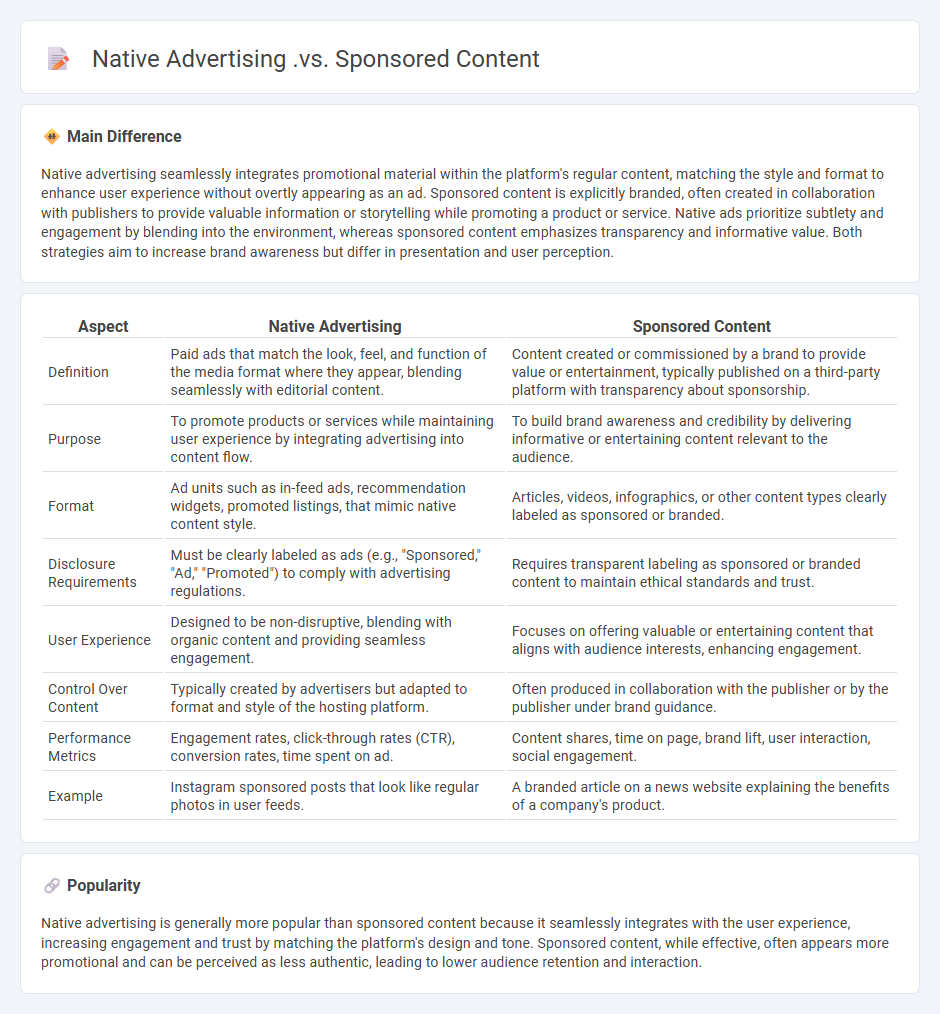 Native Advertising vs Sponsored Content Marketing - Understanding the Key Differences and Choosing the Right Approach