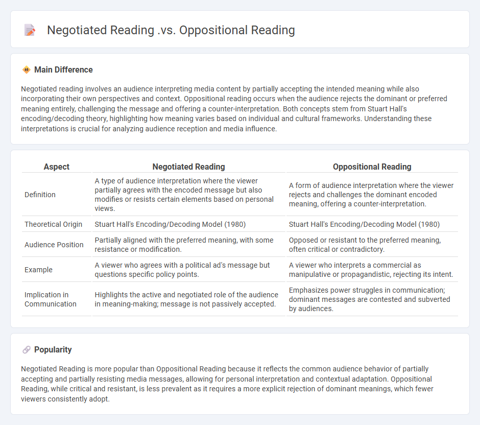 Negotiated Reading vs Oppositional Reading: Understanding Two Approaches to Media Interpretation