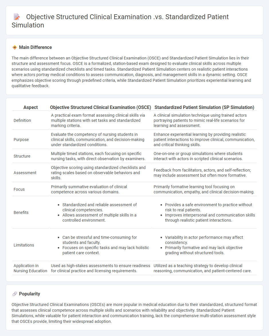 Objective Structured Clinical Examination vs Standardized Patient Simulation in Nursing - Key Differences and Practical Implications