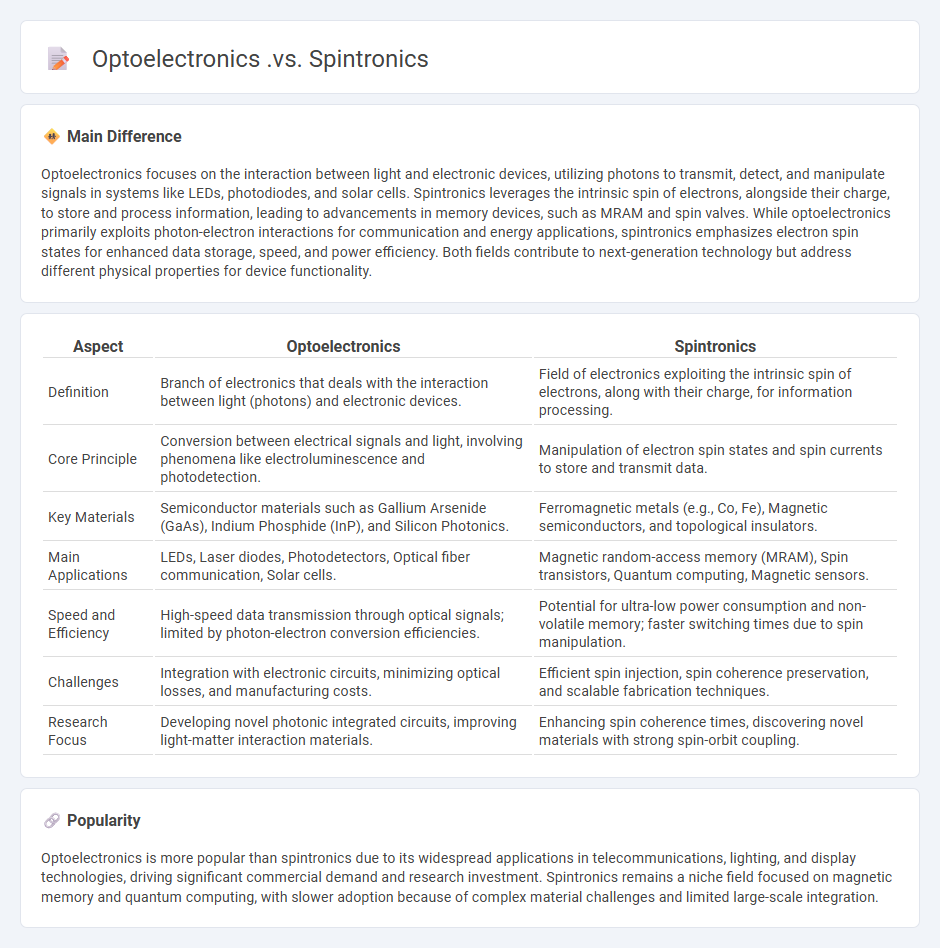 The Difference Between Optoelectronics vs Spintronics Engineering - Choosing the Right Field for Innovation
