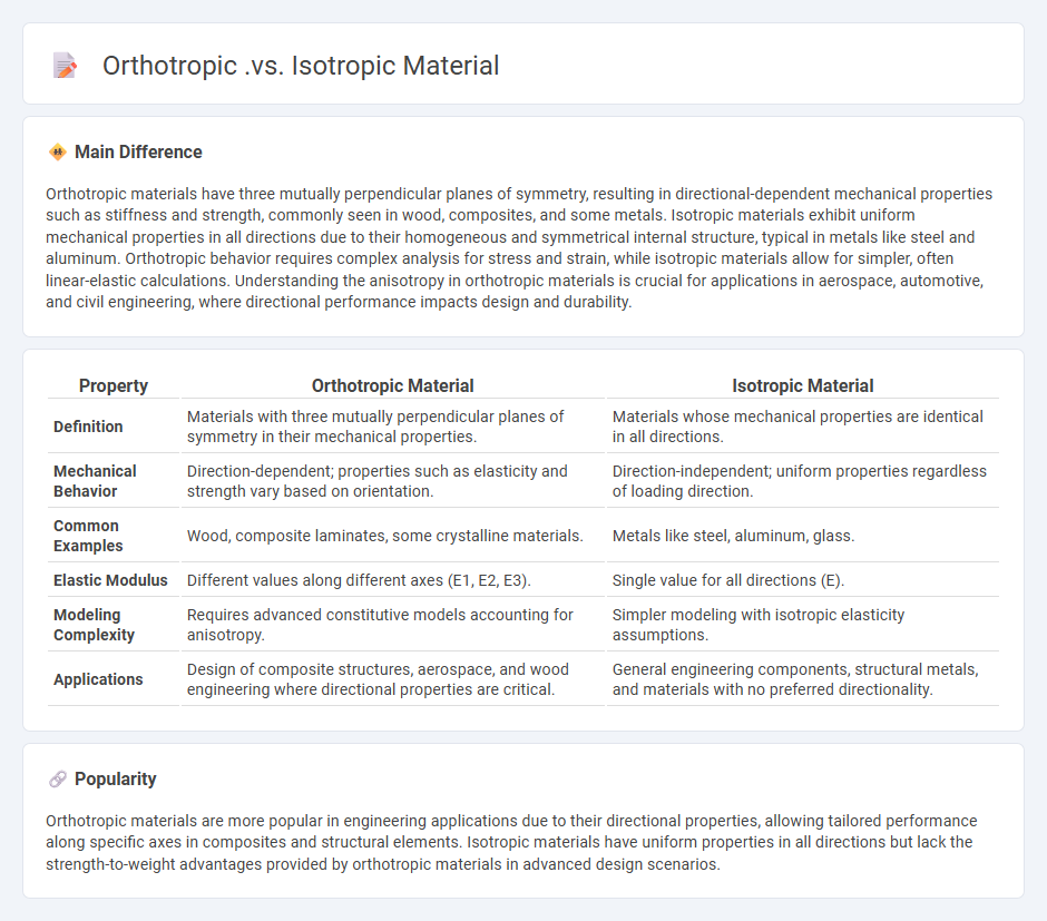 Orthotropic vs Isotropic Materials in Engineering - Key Differences and Applications