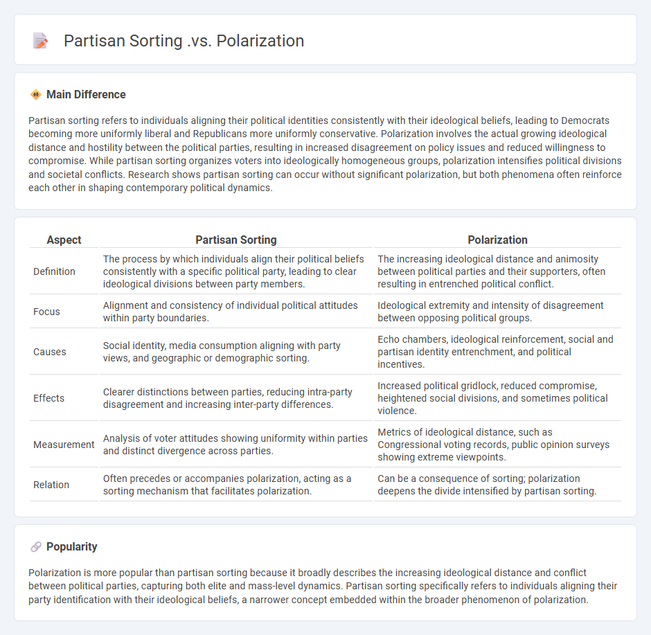 Partisan Sorting vs Political Polarization - Understanding the Key Differences and Implications