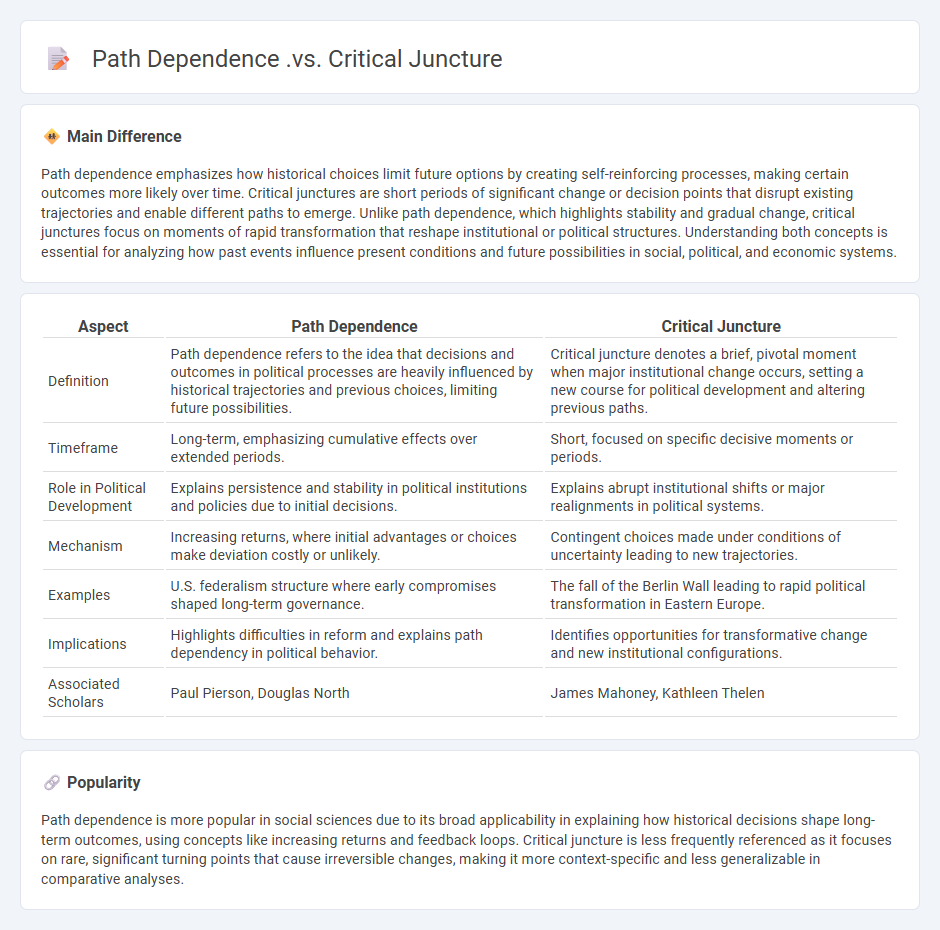 Path Dependence vs Critical Juncture in Politics - Understanding the Key Differences and Implications