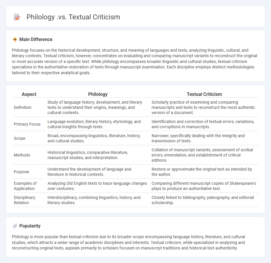 Philology vs Textual Criticism - Understanding the Key Differences and Why Both Matter in Language Studies
