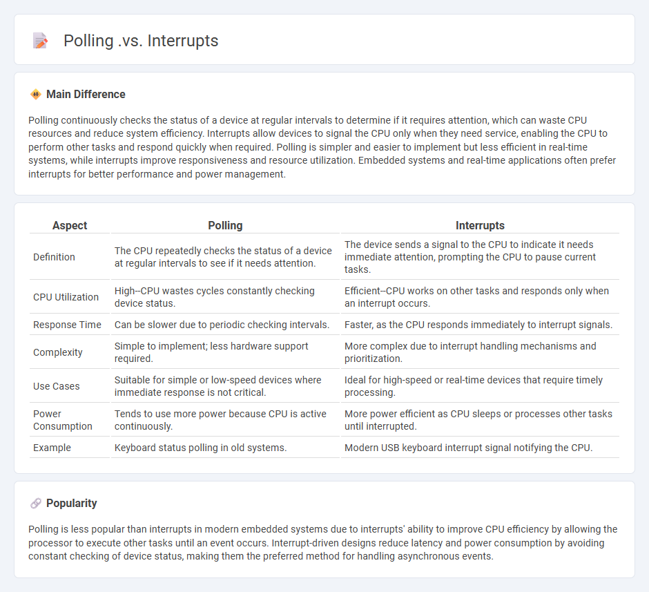 Polling vs Interrupts in Computers - Understanding the Key Differences and Use Cases