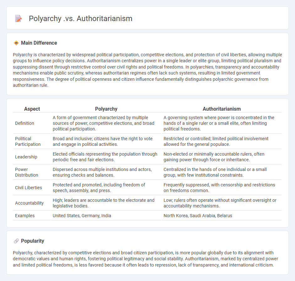 Polyarchy vs Authoritarianism: Understanding Key Differences in Political Systems