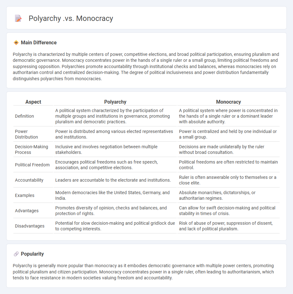 The Difference Between Polyarchy vs Monocracy in Politics - Understanding Their Core Principles