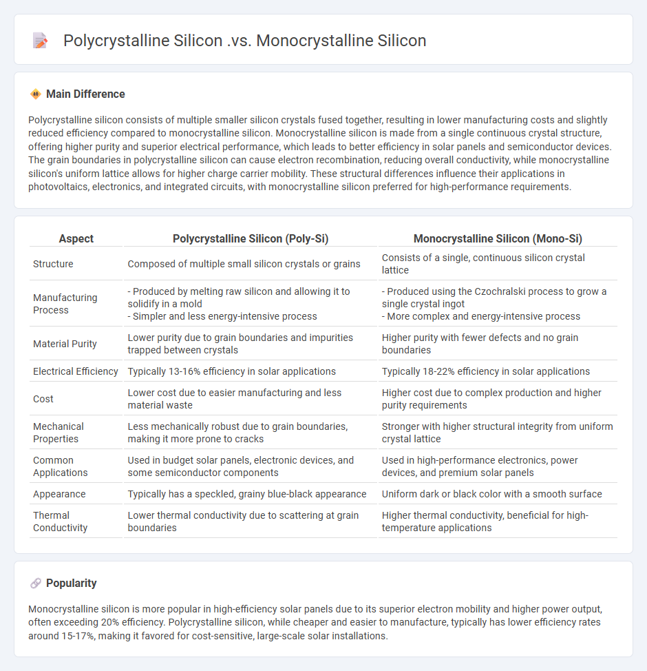 Polycrystalline Silicon vs Monocrystalline Silicon in Engineering Applications - Key Differences and Performance Insights