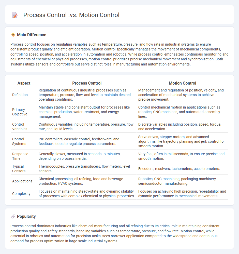 Process Control vs Motion Control Engineering - Key Differences Explained