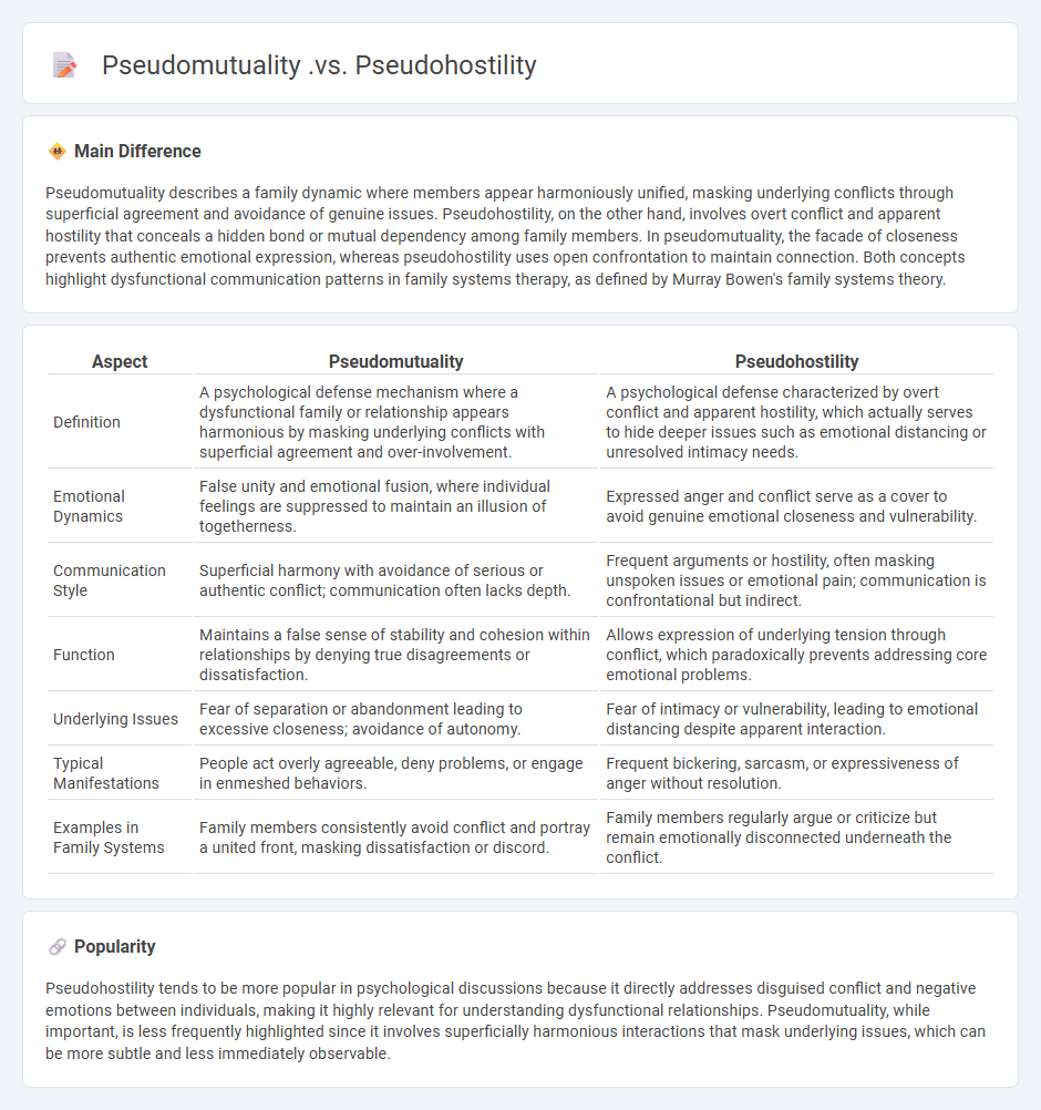 Pseudomutuality vs Pseudohostility in Psychology - Understanding the Core Differences