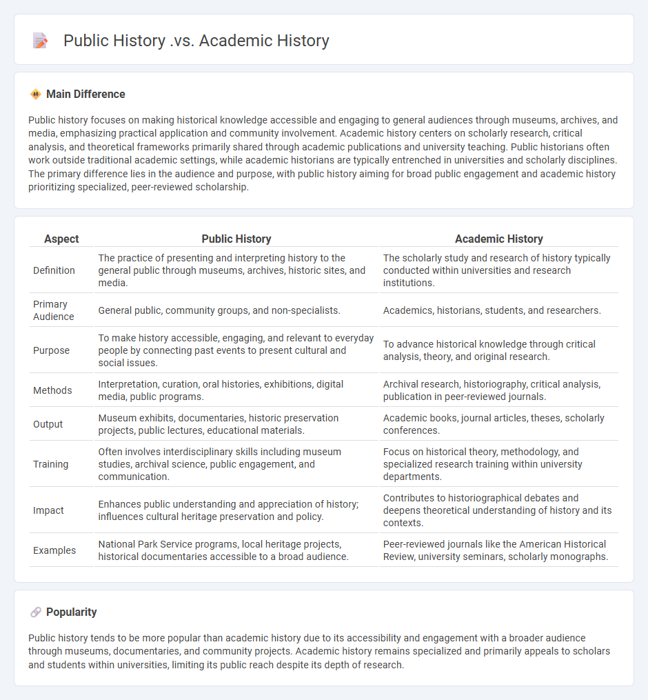 Public History vs Academic History - Understanding the Key Differences and Their Unique Roles