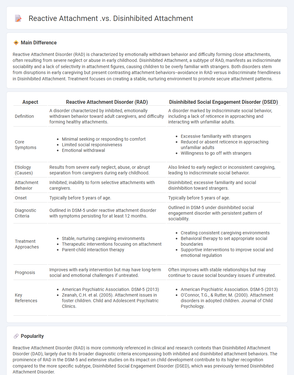 Reactive Attachment vs Disinhibited Attachment: Key Differences in Attachment Psychology