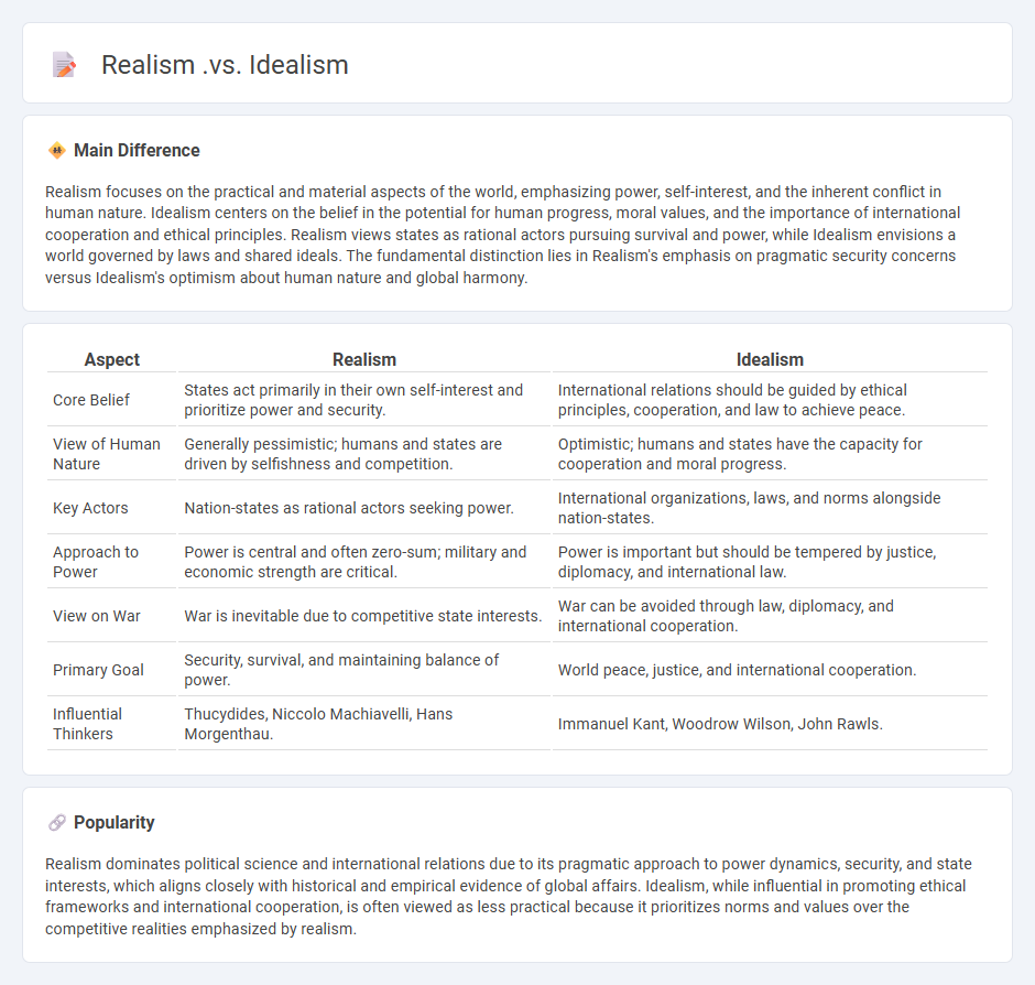 Realism vs Idealism in Politics - Understanding the Key Differences and Practical Implications