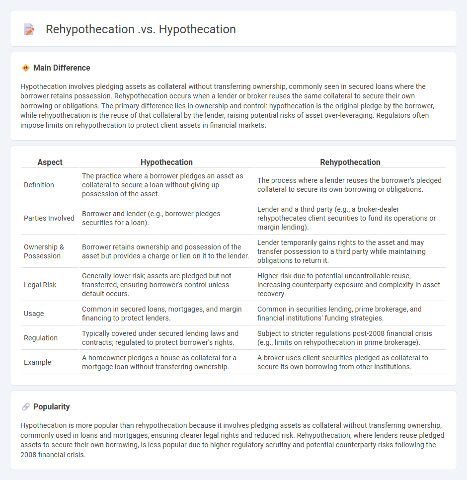 The Difference Between Rehypothecation vs Hypothecation Finance - Understanding Key Financial Practices