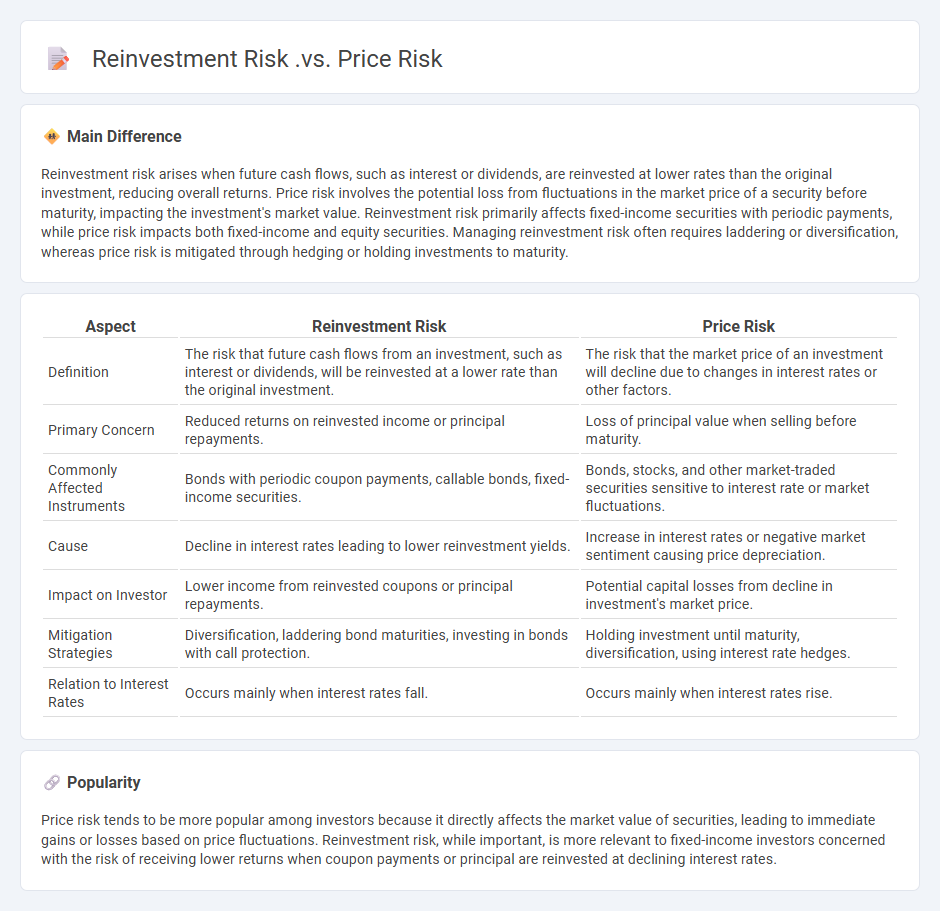 Reinvestment Risk vs Price Risk in Finance - Key Differences and Implications