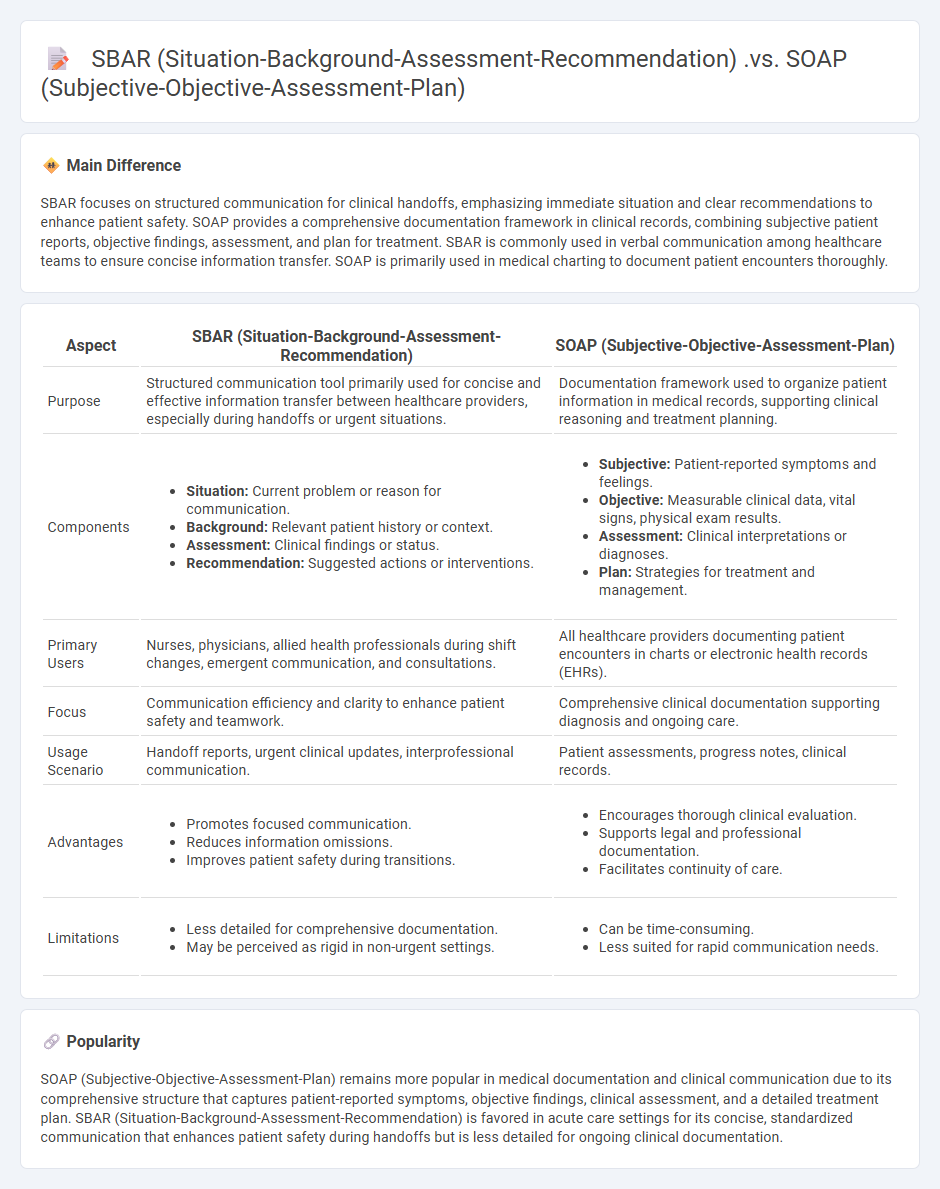 SBAR vs SOAP in Nursing: Key Differences for Effective Clinical Communication