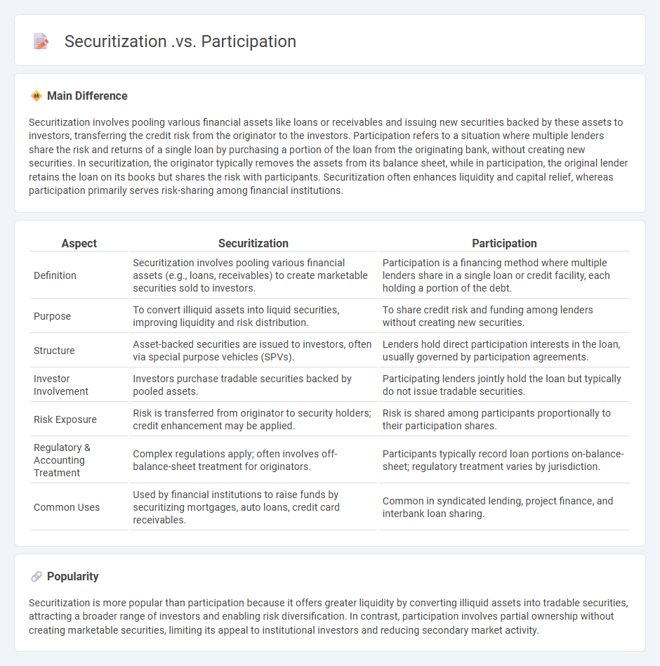 Securitization vs Participation Finance - Understanding Key Differences