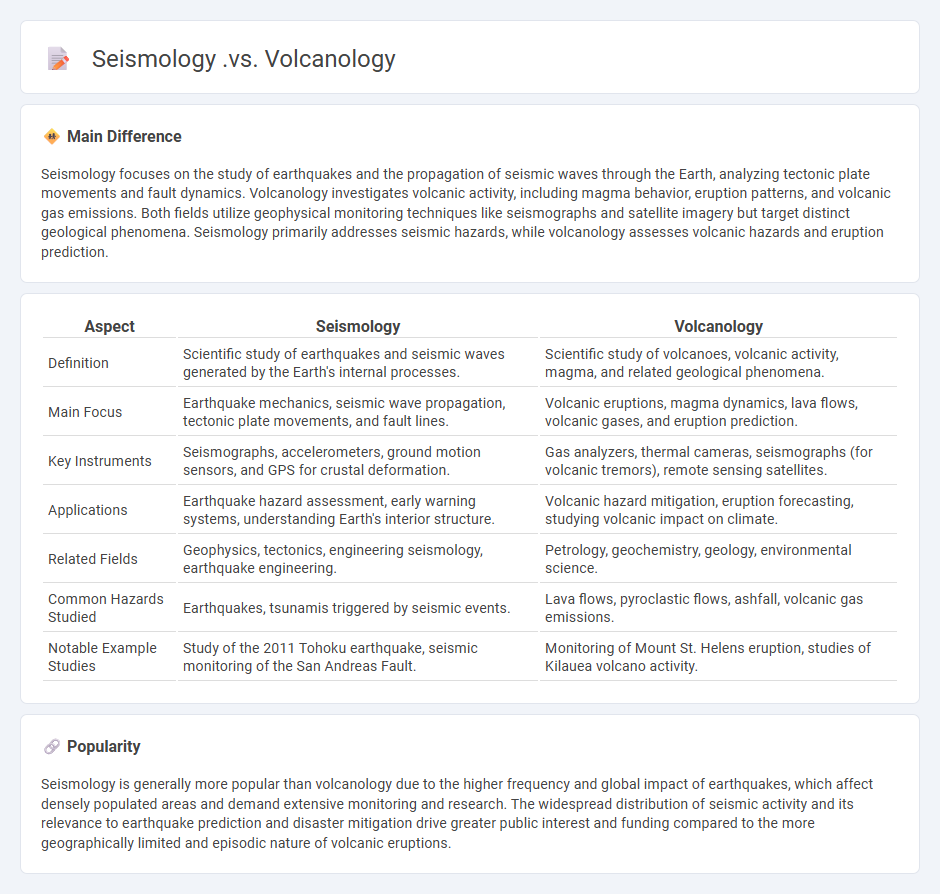 Seismology vs Volcanology - Understanding the Key Differences and Roles in Earth Science
