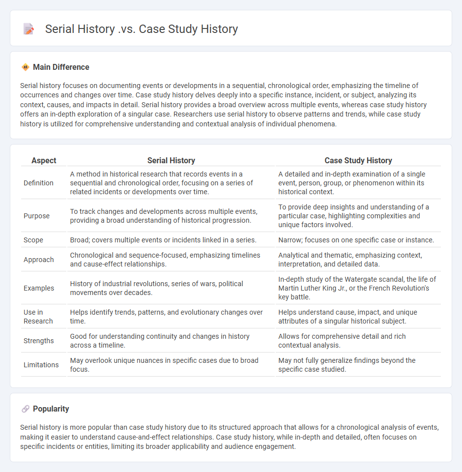 Serial History vs Case Study History - Understanding the Key Differences and When to Use Each Approach