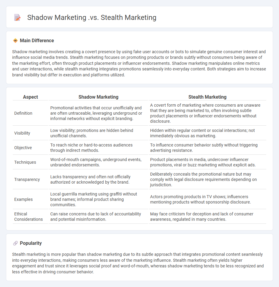 Shadow Marketing vs Stealth Marketing - Understanding the Key Differences