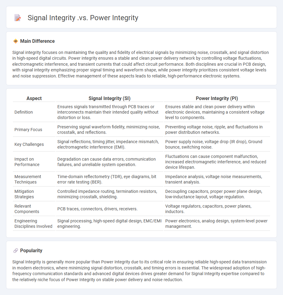 Signal Integrity vs Power Integrity Engineering - Key Differences and Their Roles in Electronic Design