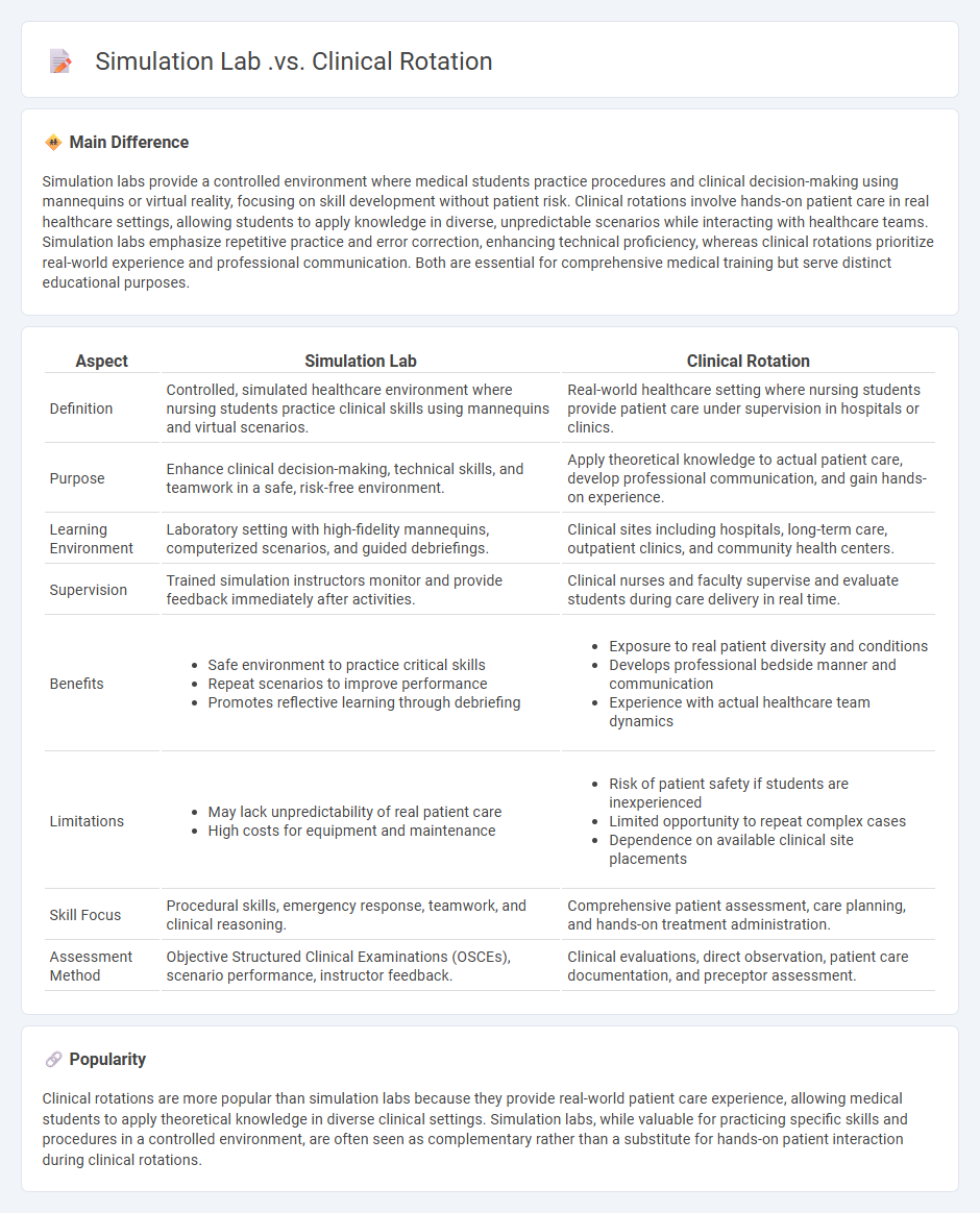 Simulation Lab vs Clinical Rotation in Nursing: Key Differences and How Each Supports Learning