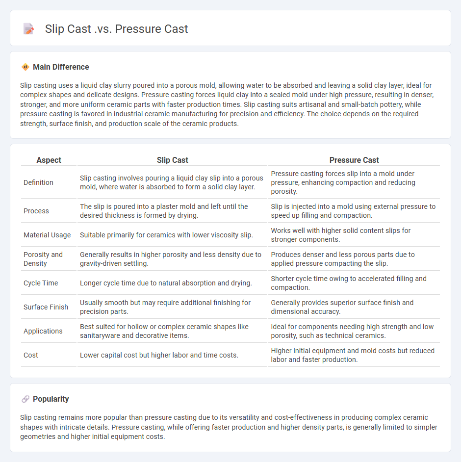 Slip Cast vs Pressure Cast Engineering - Key Differences and Applications
