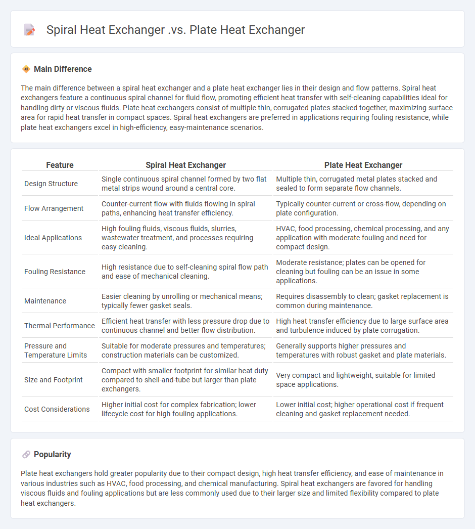 Spiral Heat Exchanger vs Plate Heat Exchanger - Key Differences and Applications in Engineering