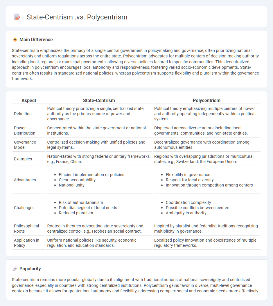 The Difference Between State-Centrism vs Polycentrism in Politics - Why Understanding the Two Matters
