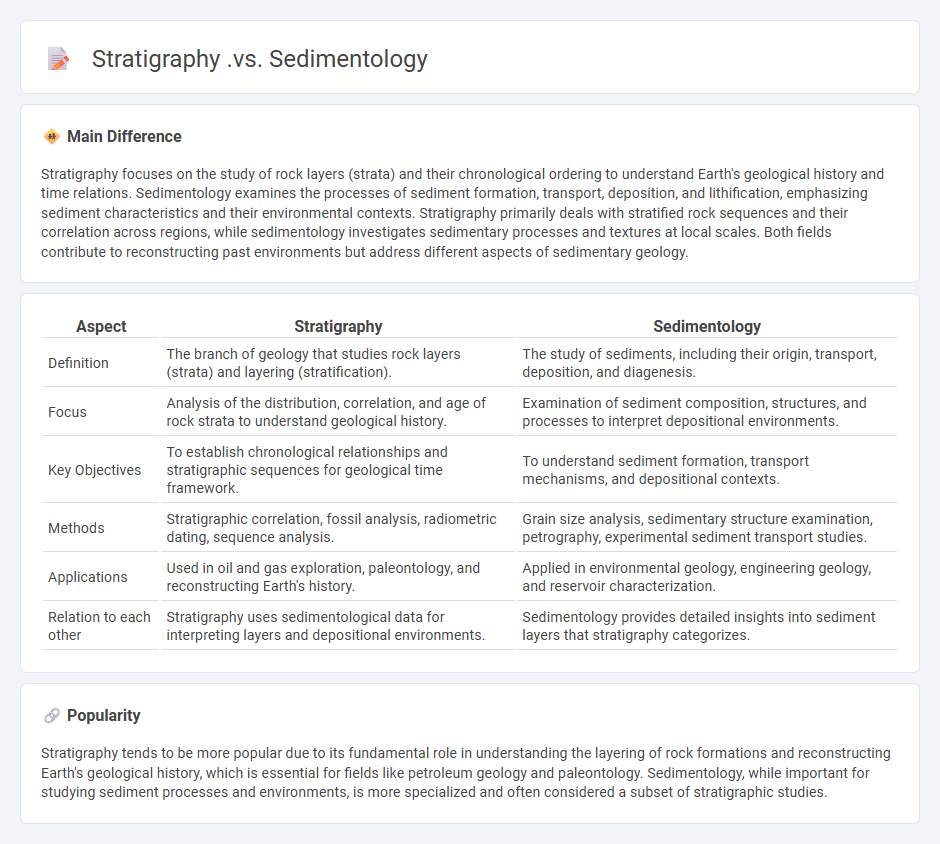 Stratigraphy vs Sedimentology - Understanding the Key Differences and Their Importance in Geology