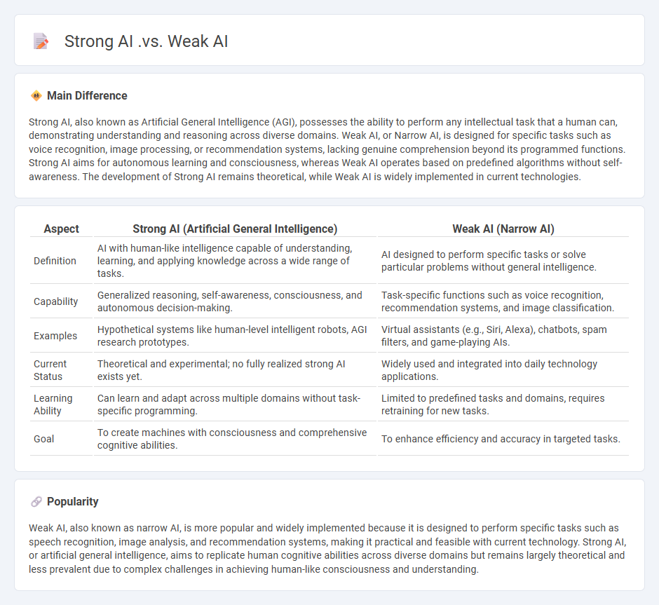 The Difference Between Strong AI vs Weak AI in Computing - Understanding Their Capabilities