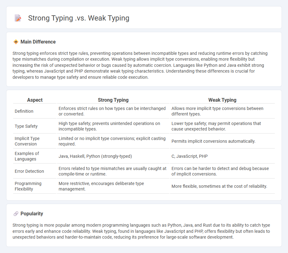 The Difference Between Strong Typing vs Weak Typing in Computer Programming - Key Concepts Explained