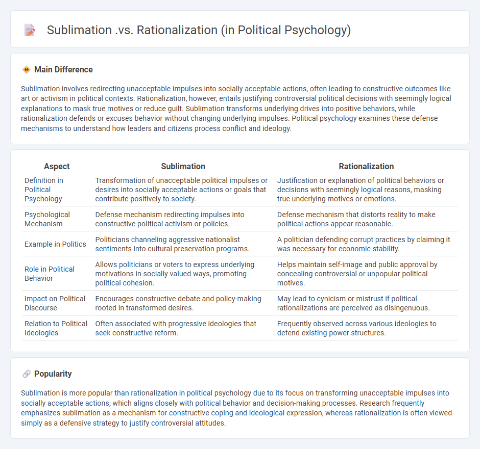 Sublimation vs Rationalization in Political Psychology - Understanding Key Defense Mechanisms in Politics