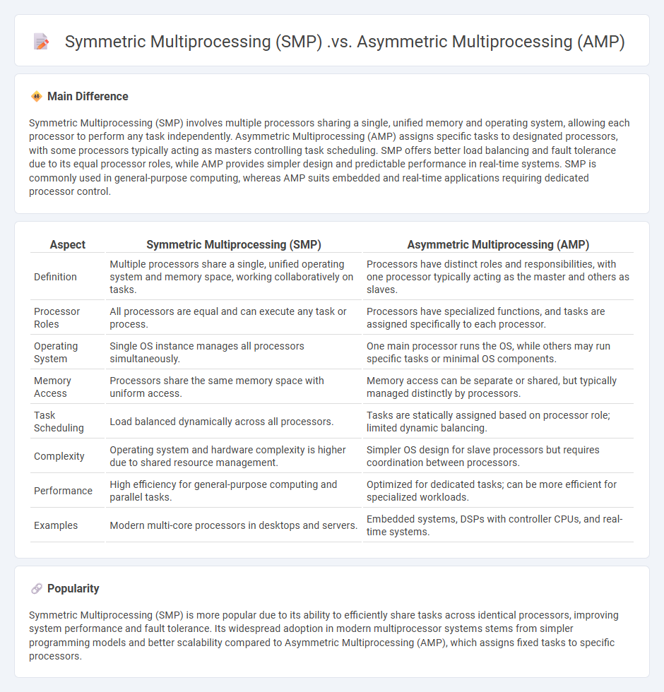 Symmetric Multiprocessing vs Asymmetric Multiprocessing: Understanding Key Differences in Computer Architectures