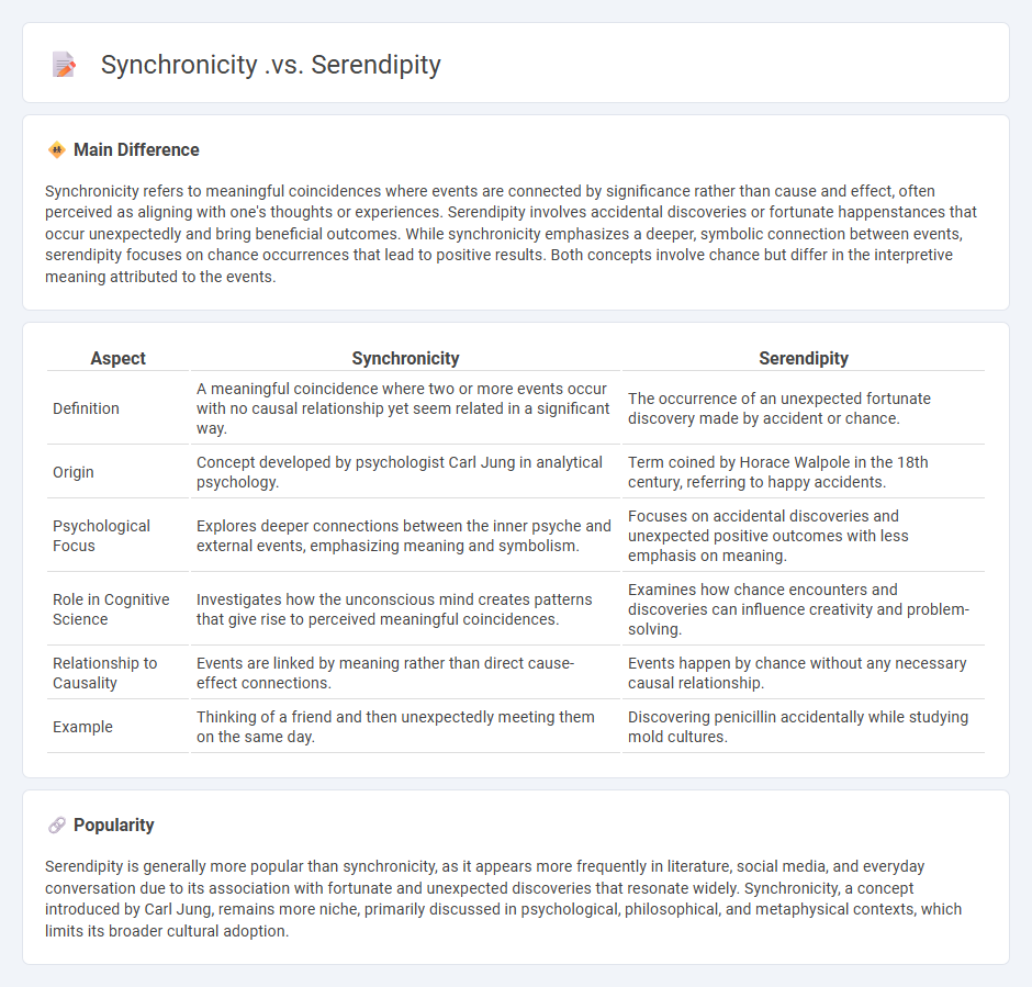 Synchronicity vs Serendipity in Psychology - Understanding the Key Differences and Implications