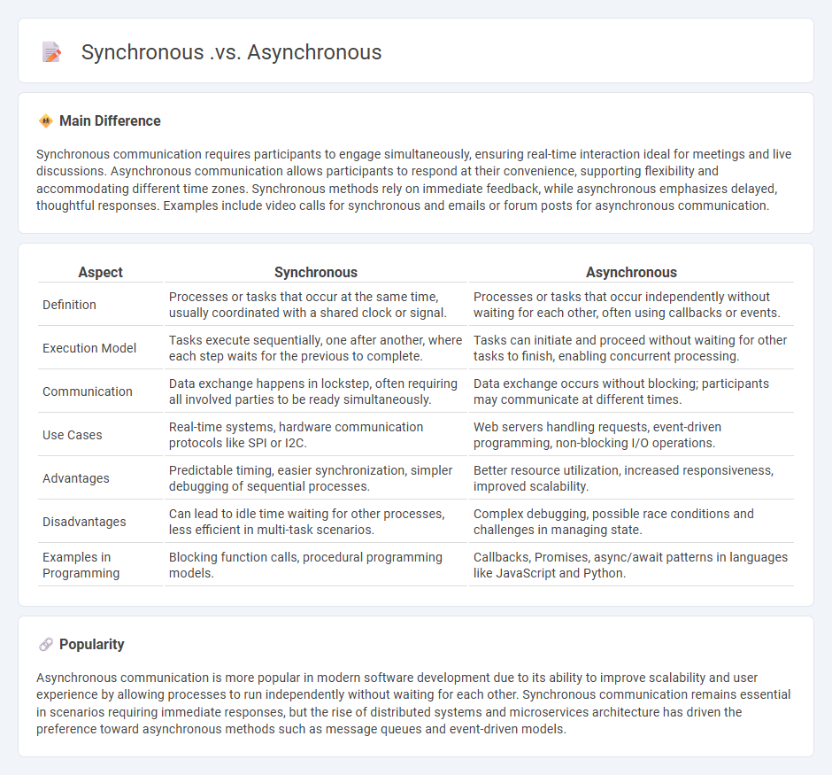 The Difference Between Synchronous vs Asynchronous Computers - Understanding Their Unique Processing Methods
