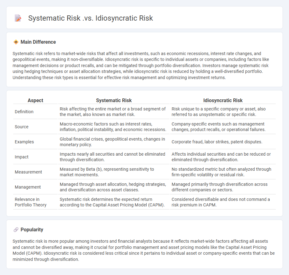 Systematic Risk vs Idiosyncratic Risk in Finance - Understanding the Key Differences and Their Impact