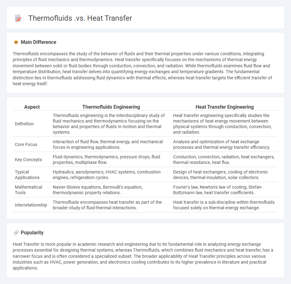Thermofluids vs Heat Transfer Engineering - Key Differences and Applications in Mechanical Engineering