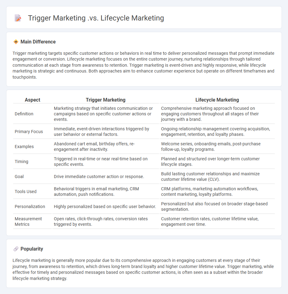 Trigger Marketing vs Lifecycle Marketing - Which Strategy Suits Your Business Goals?