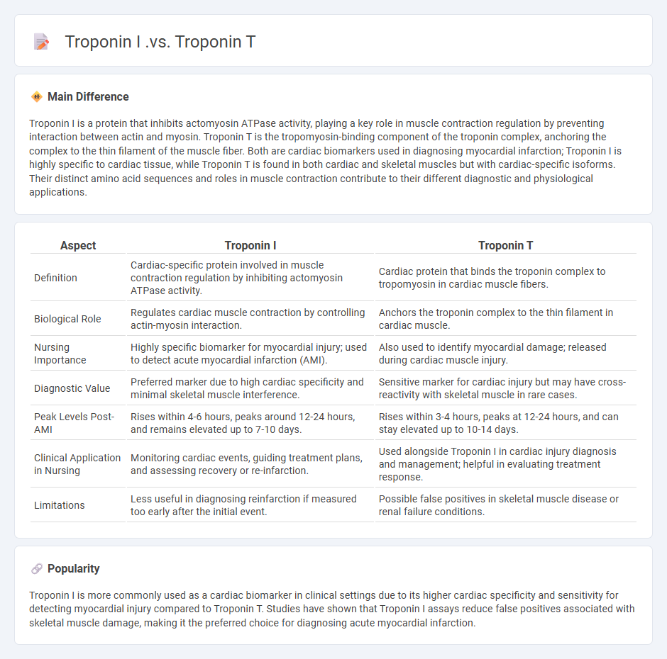 Troponin I vs Troponin T in Nursing - Differences, Clinical Uses, and Interpretation
