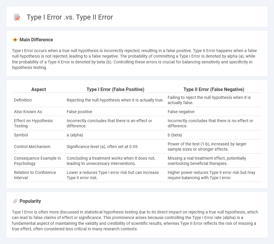 Type I Error vs Type II Error in Psychology - Understanding the Key Differences and Implications