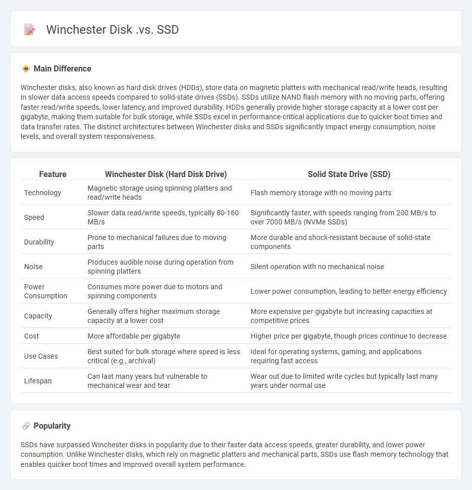 Winchester Disk vs SSD: Key Differences in Computer Storage Technology